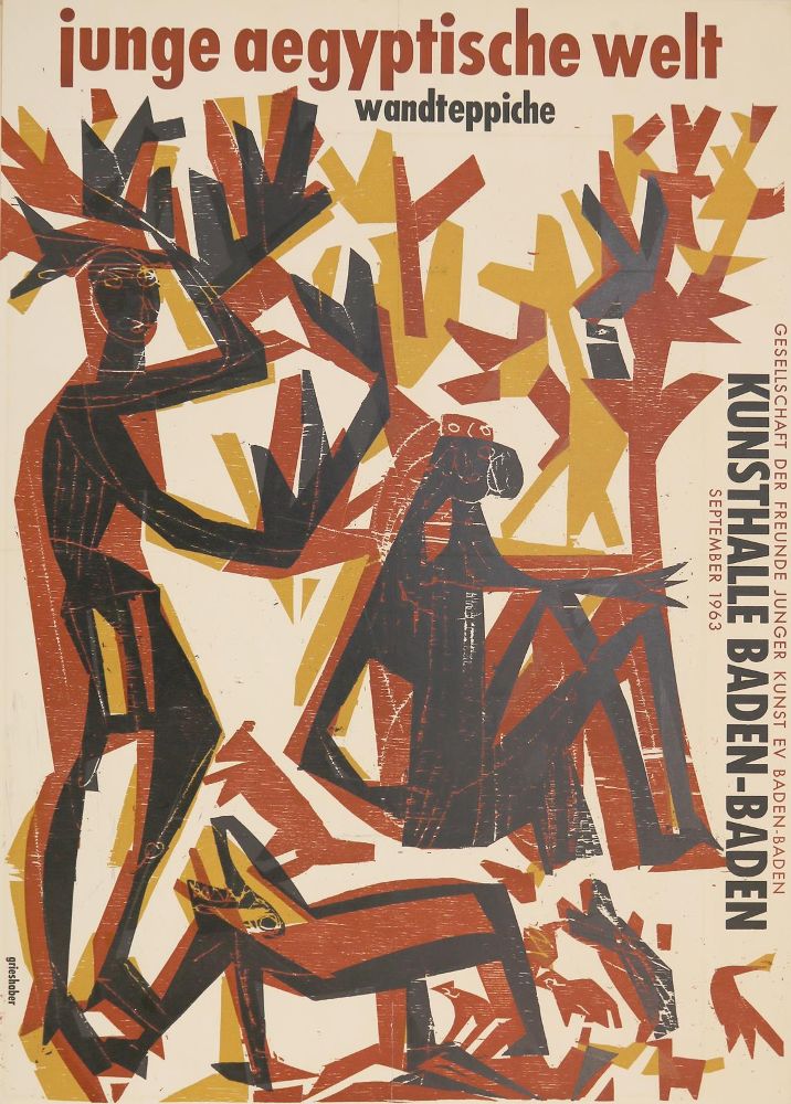 Große Abbildung Nr.1: 134-3570 Grieshaber, HAP: (Künstlergraphik)