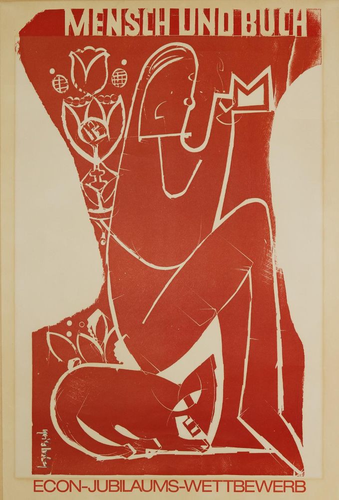 Große Abbildung Nr.3: 134-3575 Grieshaber, HAP: (Künstlergraphik)