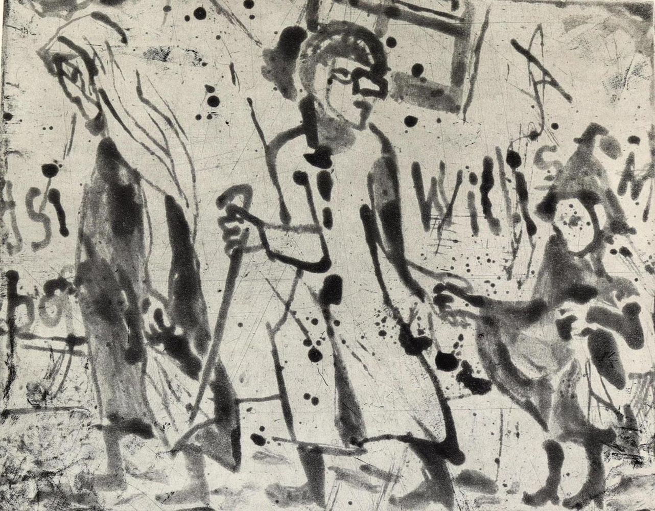 Große Abbildung Nr.1: 134-3588 Grimm, Willem: (Künstlergraphik)