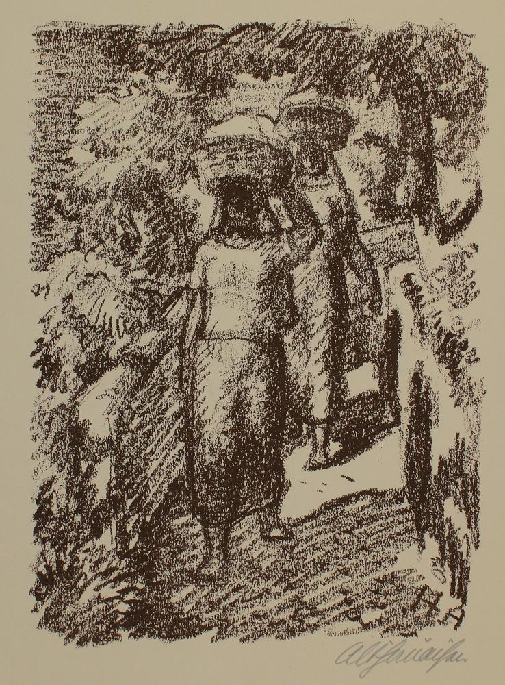 Große Abbildung Nr.1: 134-3626 Haueisen, Albert: (Künstlergraphik)