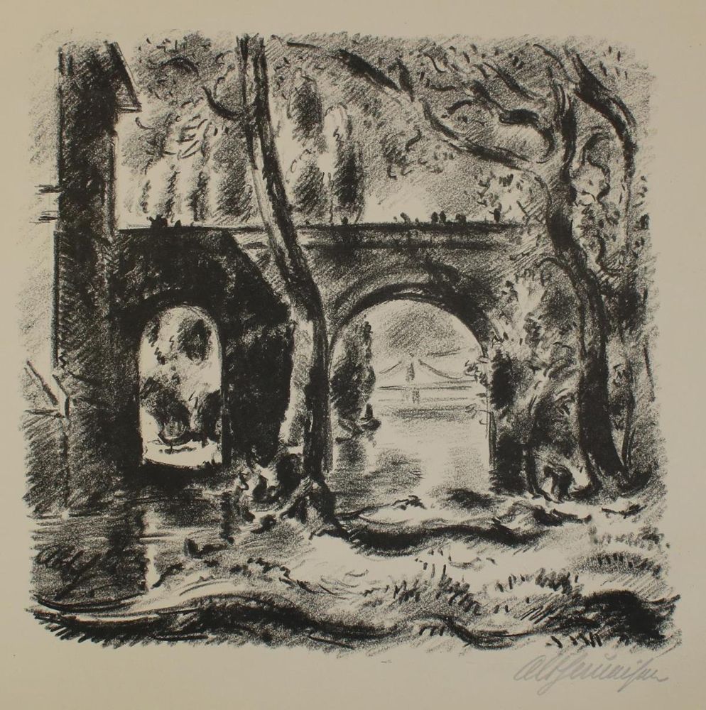 Große Abbildung Nr.2: 134-3626 Haueisen, Albert: (Künstlergraphik)
