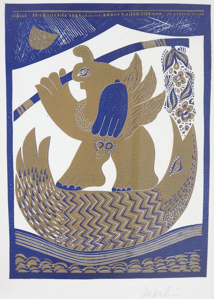 Große Abbildung Nr.6: 134-3647 Hertenstein, Axel: (Künstlergraphik)
