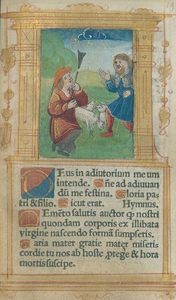 Große Abbildung Nr.2: 134-365 Heures a l'usage de Rome.: (Stundenbuch)