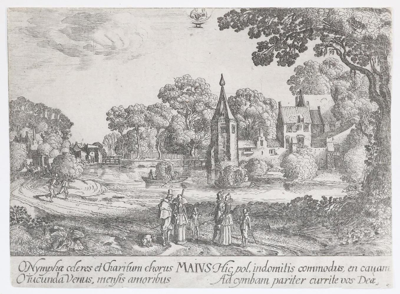 Große Abbildung Nr.1: 134-3670 Hollar, Wenzel: (Künstlergraphik)