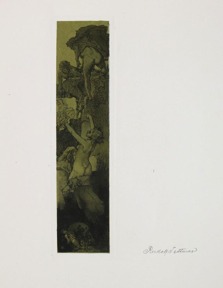 Große Abbildung Nr.1: 134-3756 Jettmar, Rudolf: (Künstlergraphik)