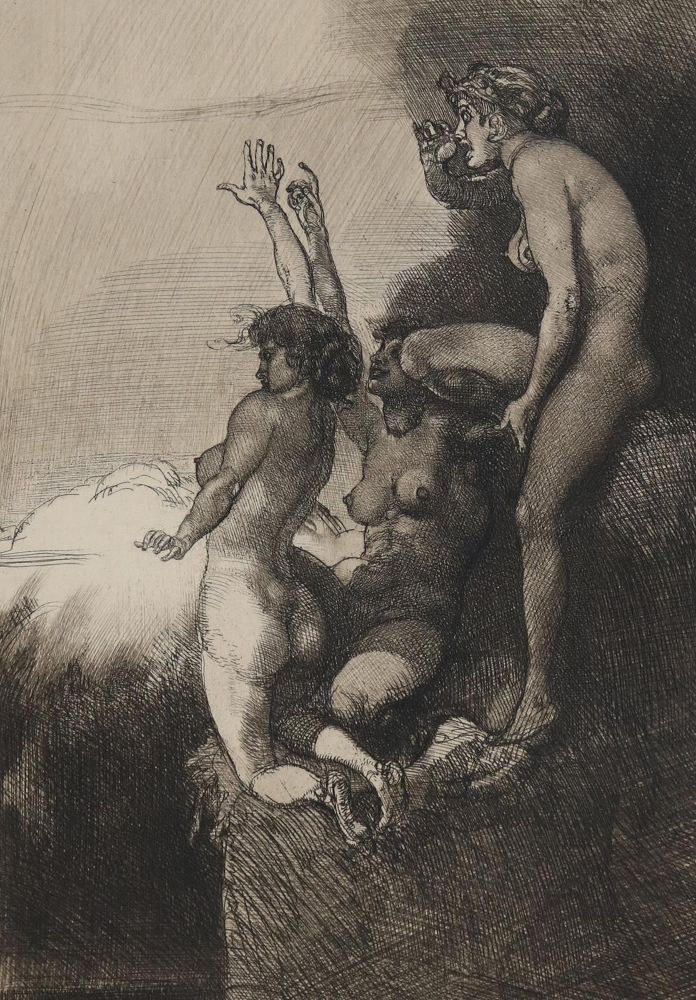 Große Abbildung Nr.1: 134-3764 Jettmar, Rudolf: (Künstlergraphik)