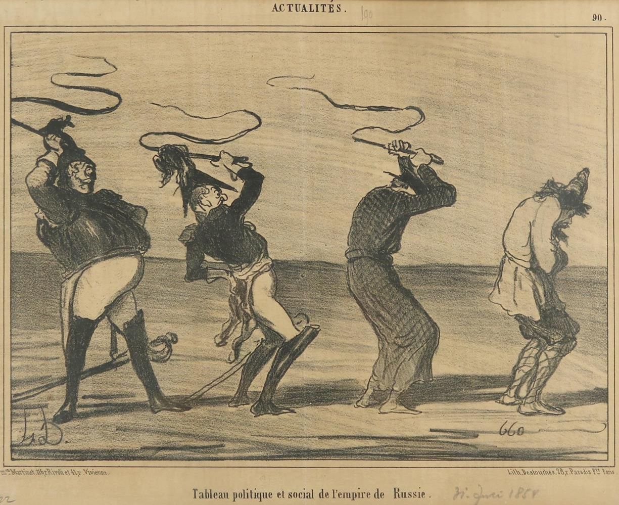 Große Abbildung Nr.10: 134-3784 Karikaturen.: (Künstlergraphik, Karikatur)