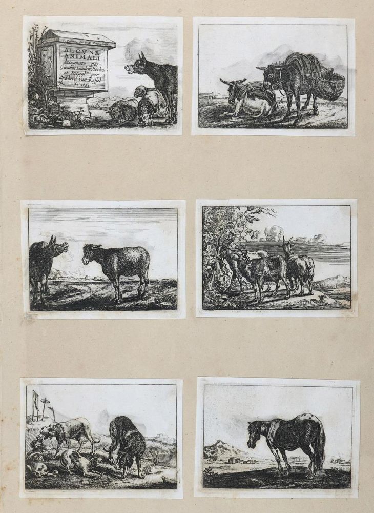 Große Abbildung Nr.2: 134-3787 Kessel, Theodor van: (Künstlergraphik)