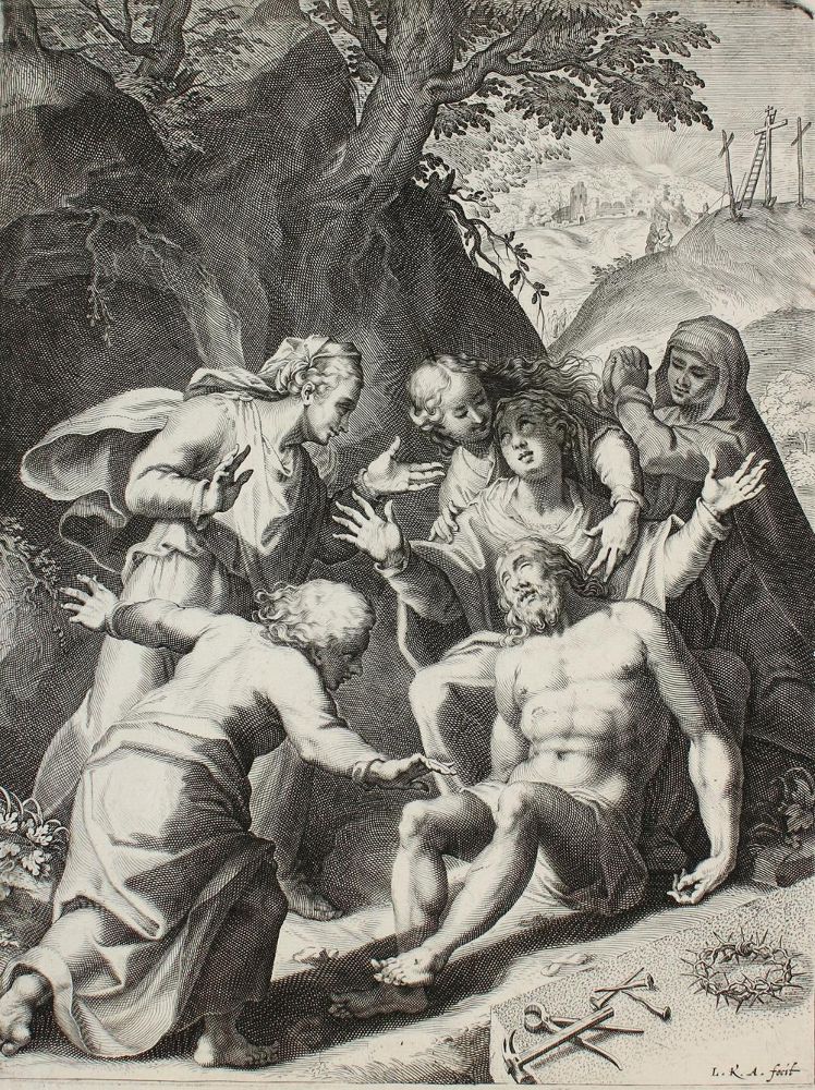 Große Abbildung Nr.1: 134-3788 Kilian, Lucas: (Künstlergraphik)