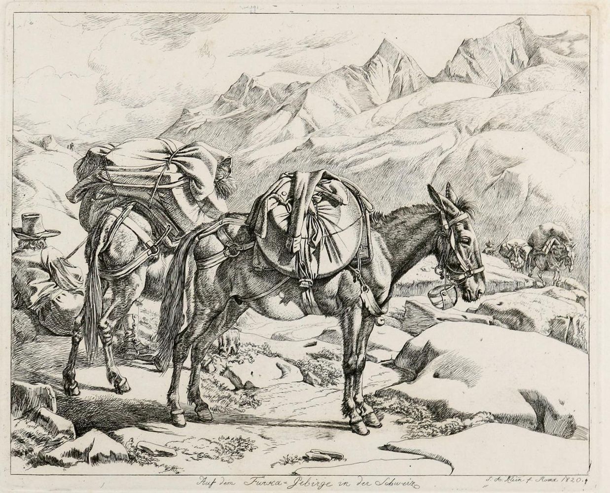Große Abbildung Nr.1: 134-3797 Klein, Johann Adam: (Künstlergraphik)