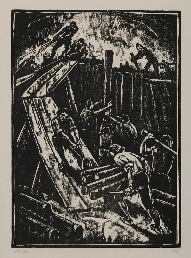 Große Abbildung Nr.1: 134-3800 Klemm, Walther: (Künstlergraphik)