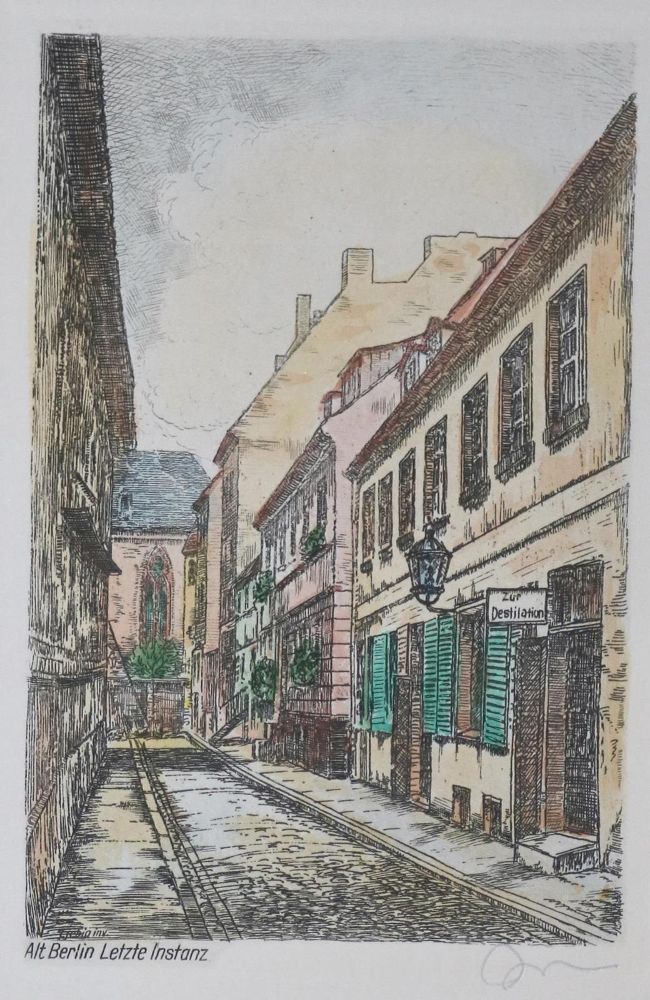 Große Abbildung Nr.7: 134-3851 Konvolut: (Künstlergraphik)