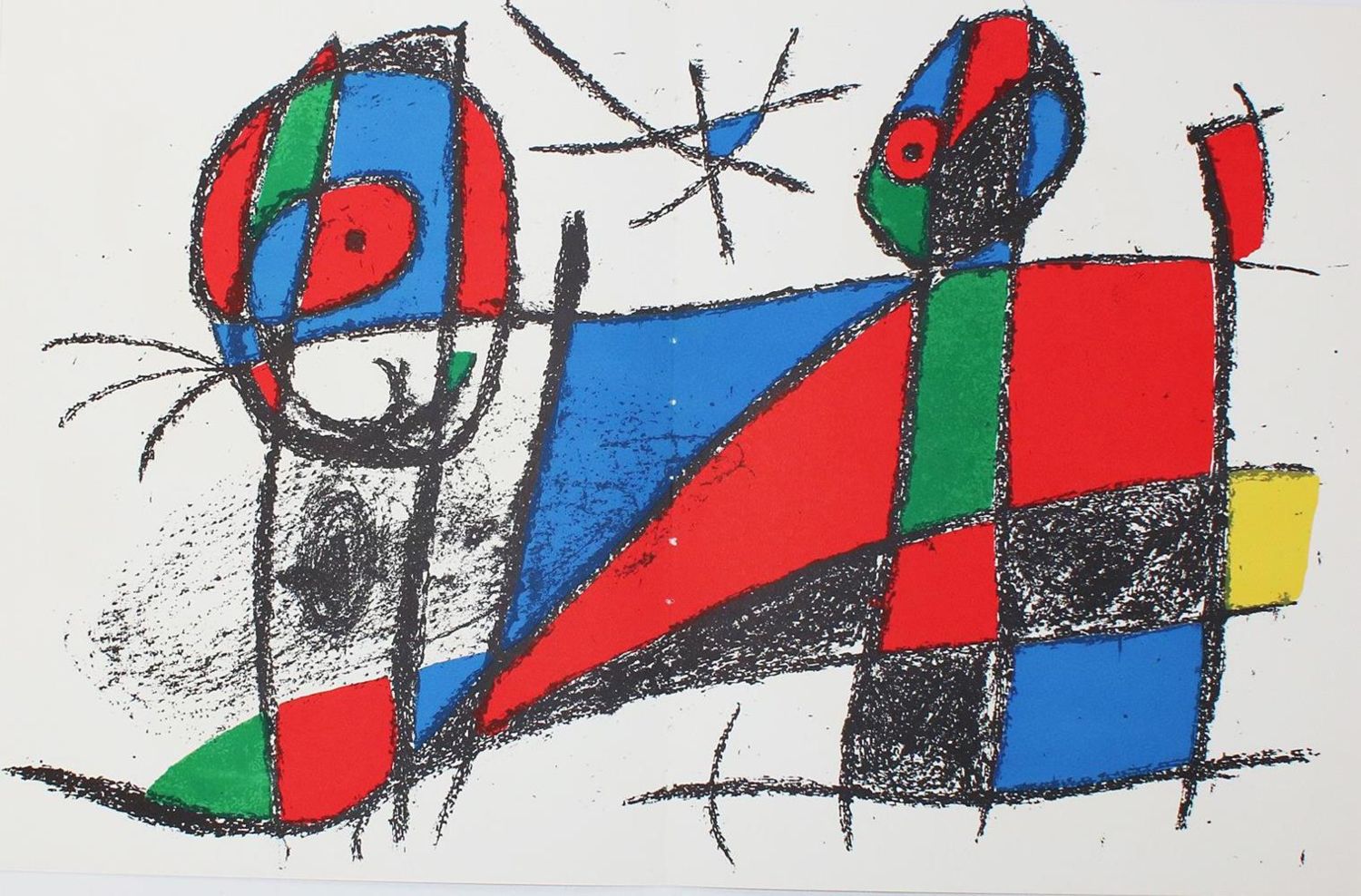 Große Abbildung Nr.1: 134-3964 Miro, Joan: (Künstlergraphik)