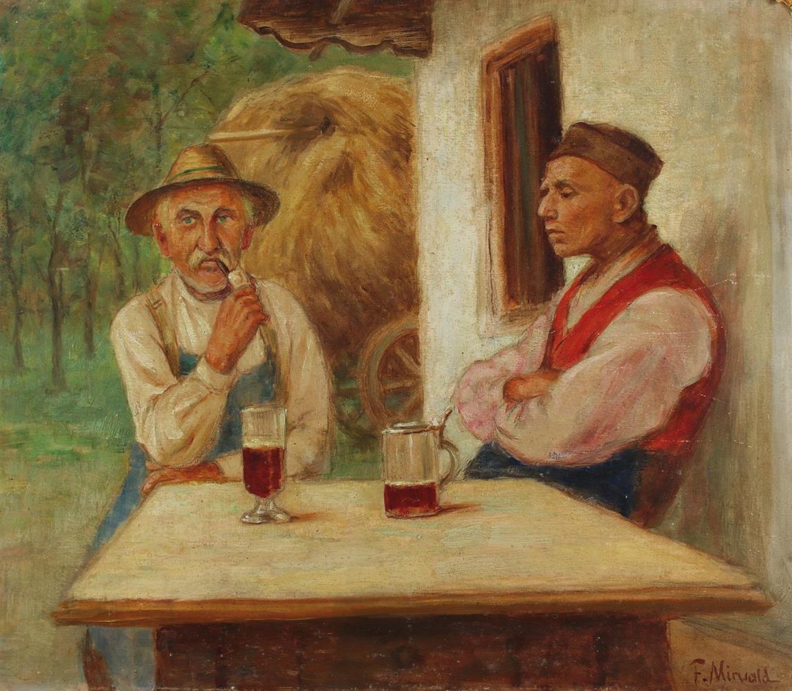 Große Abbildung Nr.1: 134-3967 Mirwald, Ferdinand: (Künstlergraphik)