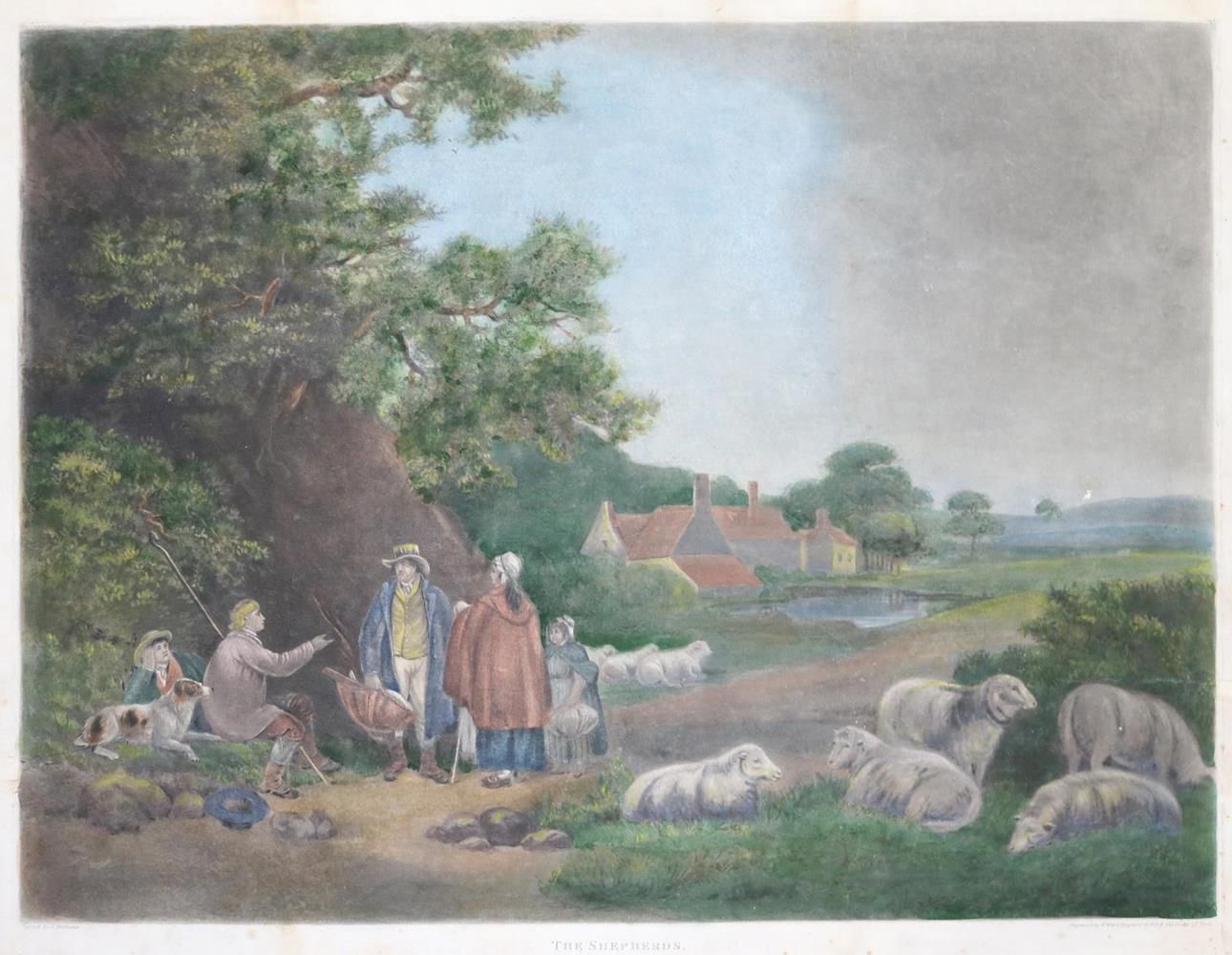 Große Abbildung Nr.3: 134-3979 Morland, George: (Künstlergraphik)