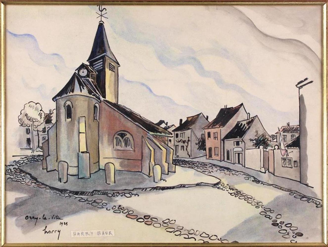 Große Abbildung Nr.2: 134-3981 Mougin, Eugène Marcel: (Künstlergraphik)