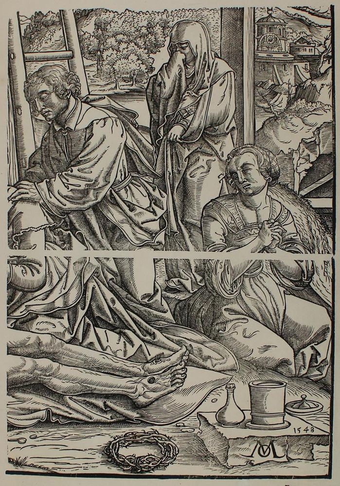 Große Abbildung Nr.1: 134-4030 Ostendorfer, Michael: (Künstlergraphik)
