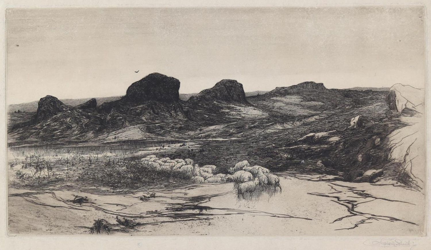 Große Abbildung Nr.1: 134-4036 Parrish, Stephen: (Künstlergraphik)