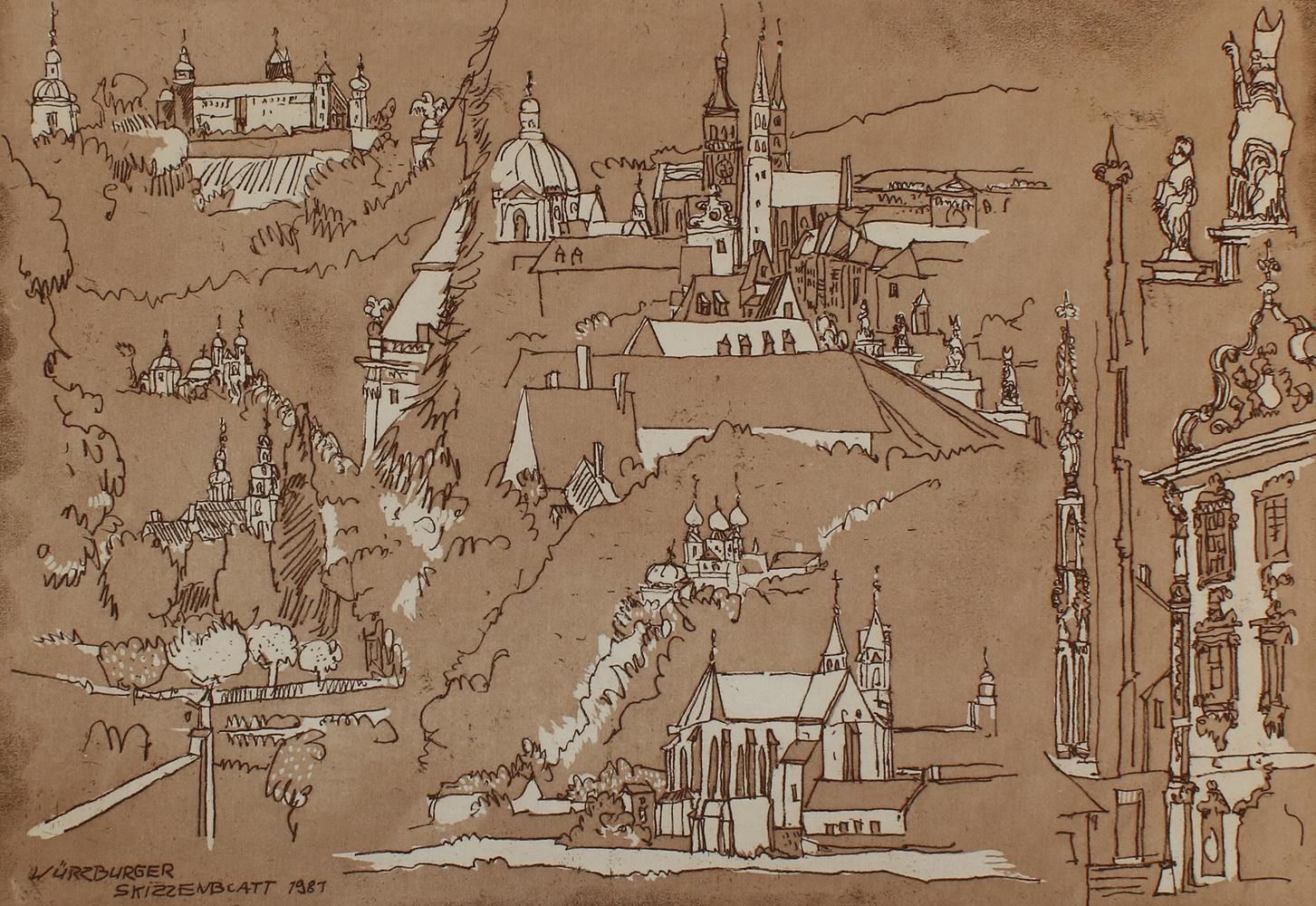 Große Abbildung Nr.1: 134-4071 Pohl, Alfred: (Künstlergraphik)