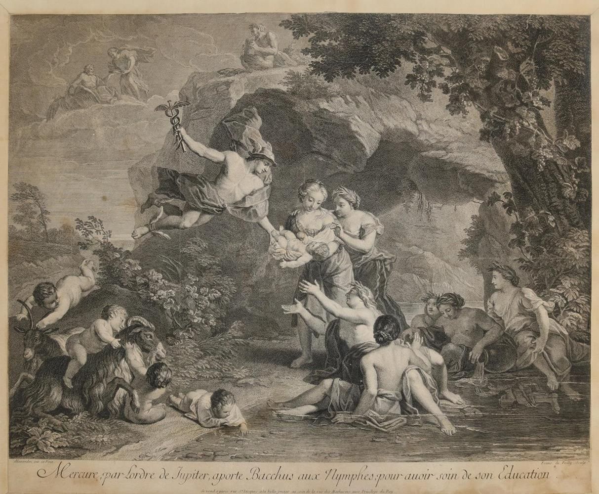 Große Abbildung Nr.1: 134-4073 Poilly der Ältere, François de: (Künstlergraphik)