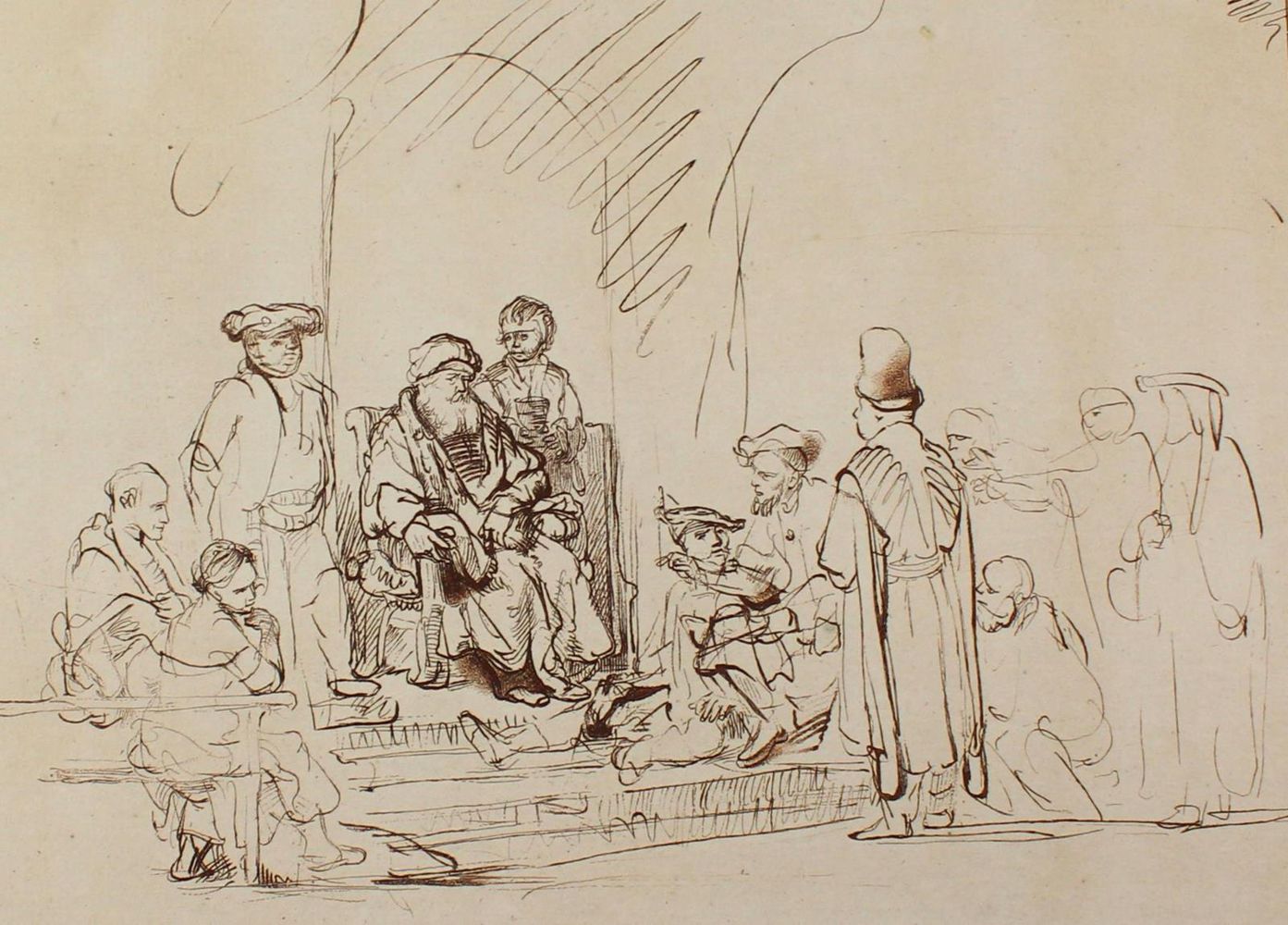 Große Abbildung Nr.1: 134-4101 Rembrandt, Harmensz van Rijn: (Künstlergraphik)