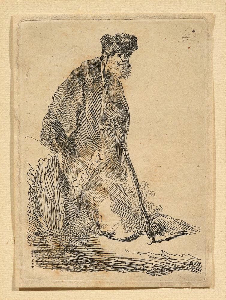 Große Abbildung Nr.1: 134-4103 Rembrandt, Harmensz. van Rijn: (Künstlergraphik)