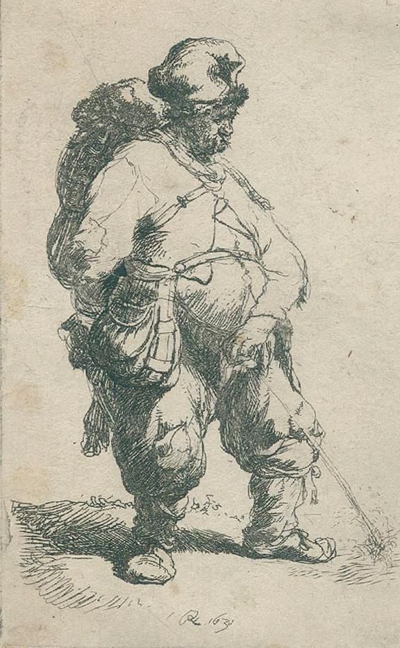 Große Abbildung Nr.1: 134-4104 Rembrandt van Rijn, Harmensz.: (Künstlergraphik)