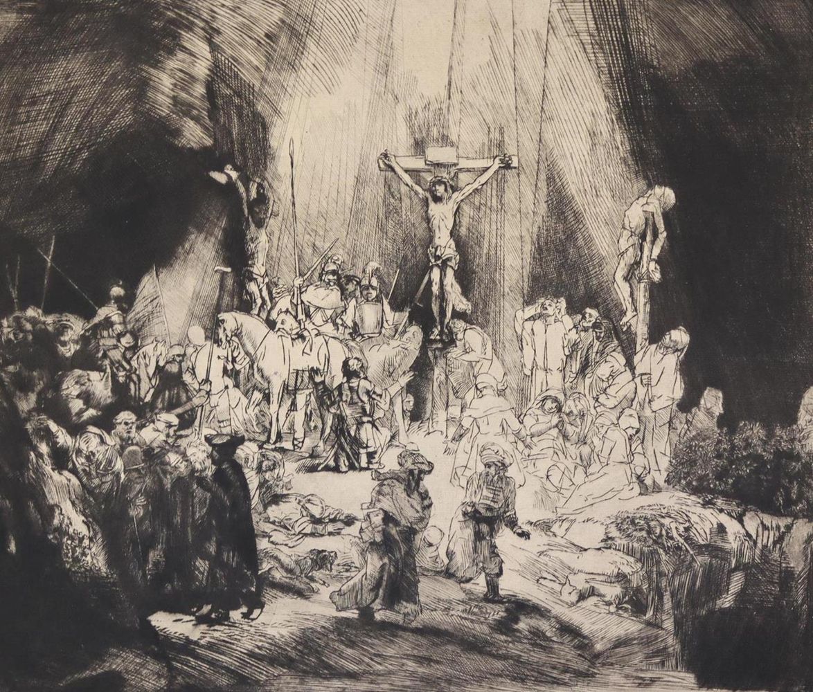 Große Abbildung Nr.3: 134-4109 Rembrandt van Rijn, Harmensz: (Künstlergraphik)