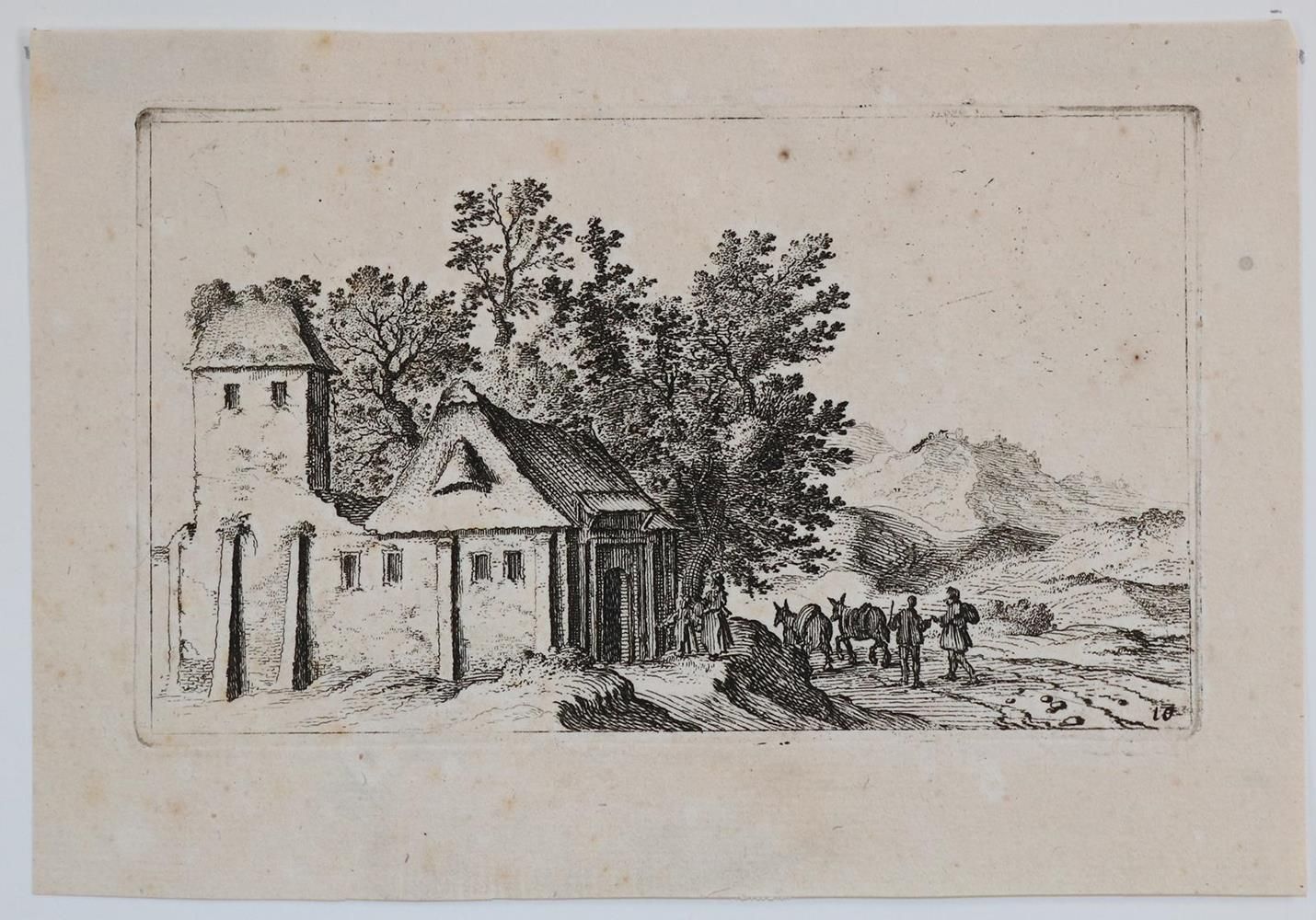 Große Abbildung Nr.8: 134-4172 Schendel, Georg van.: (Künstlergraphik)