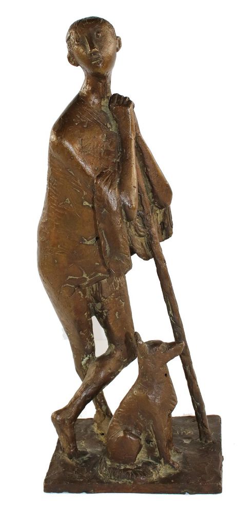 Große Abbildung Nr.1: 134-4255 Nuss, Fritz: (Künstlergraphik, Skulpturen - Plastiken)