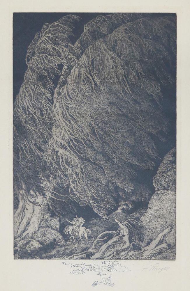 Große Abbildung Nr.1: 134-4280 Staeger, Ferdinand: (Künstlergraphik)