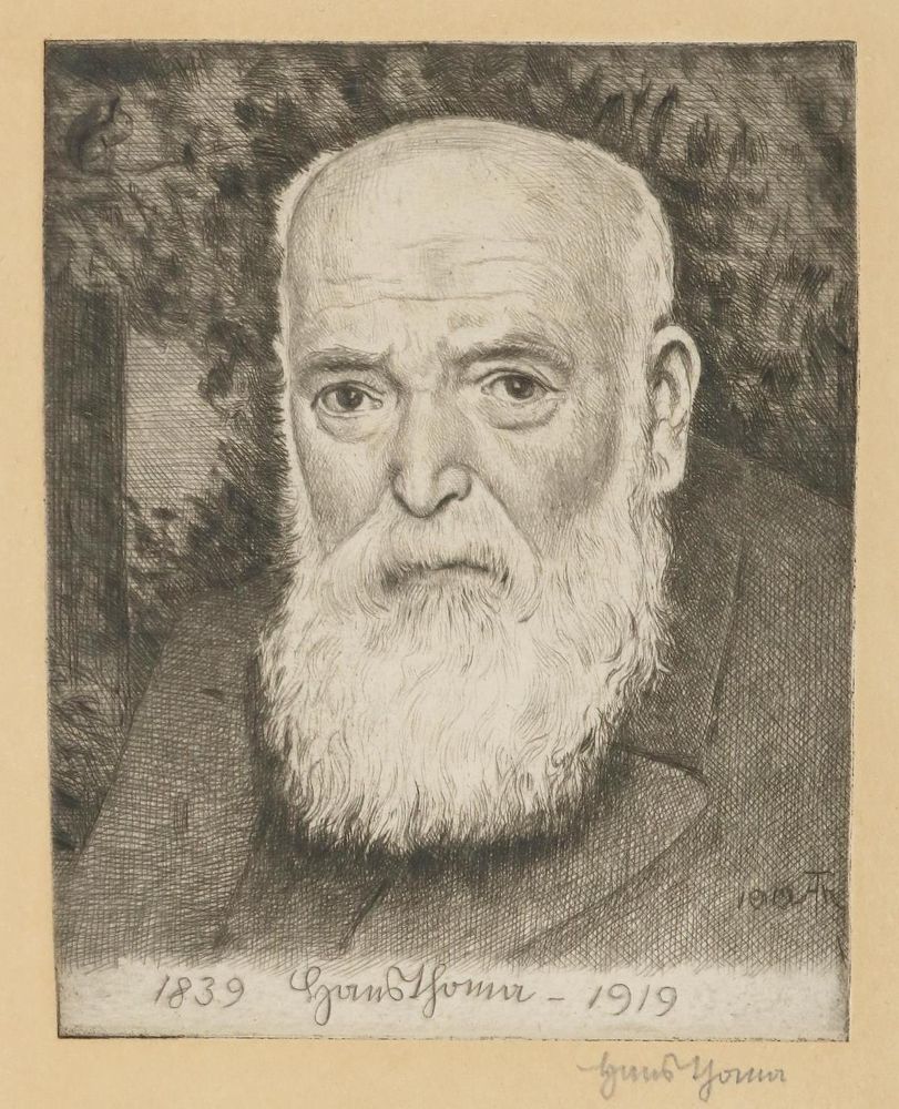 Große Abbildung Nr.1: 134-4324 Thoma, Hans: (Künstlergraphik)