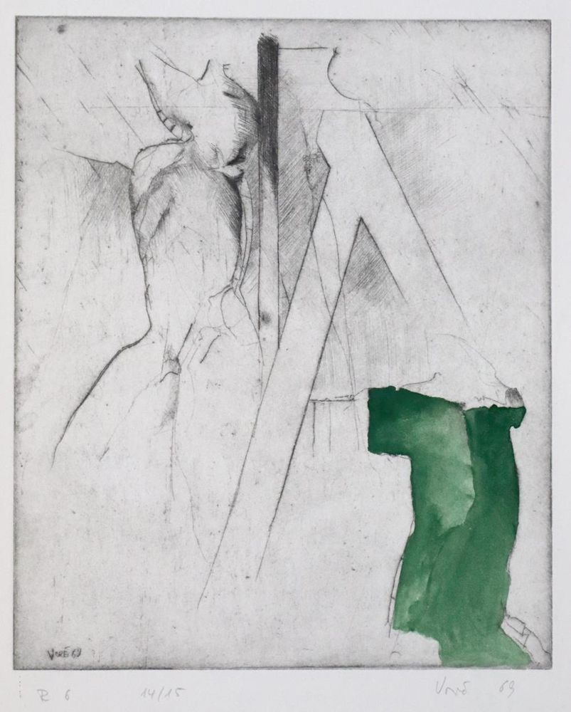 Große Abbildung Nr.2: 134-4379 Villon, Jacques (d.i. G.E.Duchamp,: (Künstlergraphik)