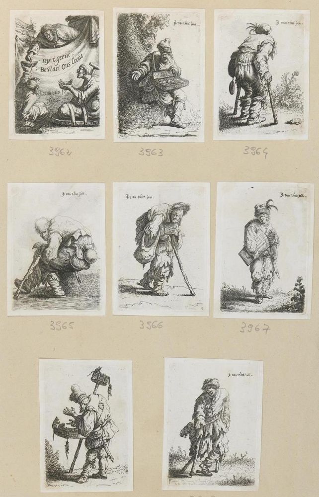 Große Abbildung Nr.3: 134-4385 Vliet, Johannes van: (Künstlergraphik)