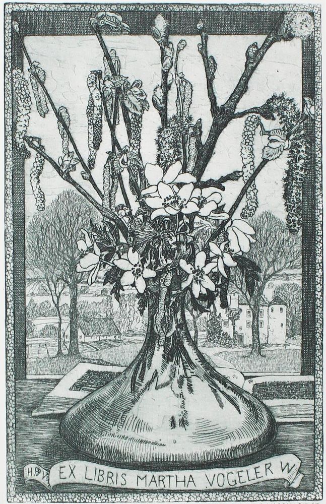 Große Abbildung Nr.1: 134-4387 Vogeler, Heinrich: (Künstlergraphik)