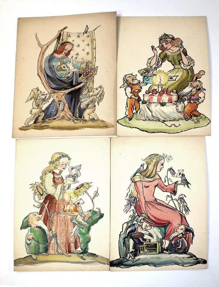 Große Abbildung Nr.2: 134-4419 Wehrmann, Antoinette M. (Toni): (Künstlergraphik)