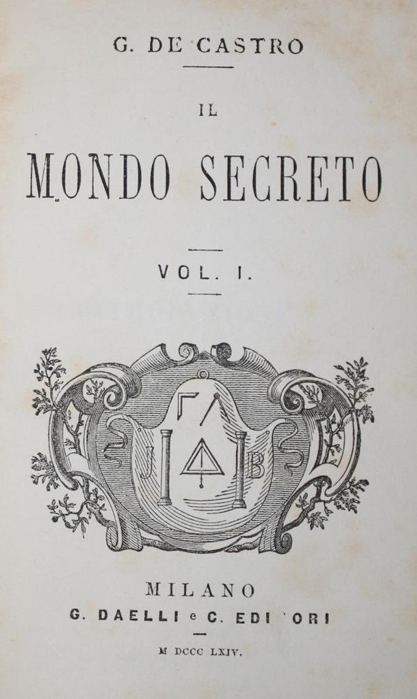 Große Abbildung Nr.1: 134-443 Castro,G.de.: (Grenzwissenschaften und Okkultismus)