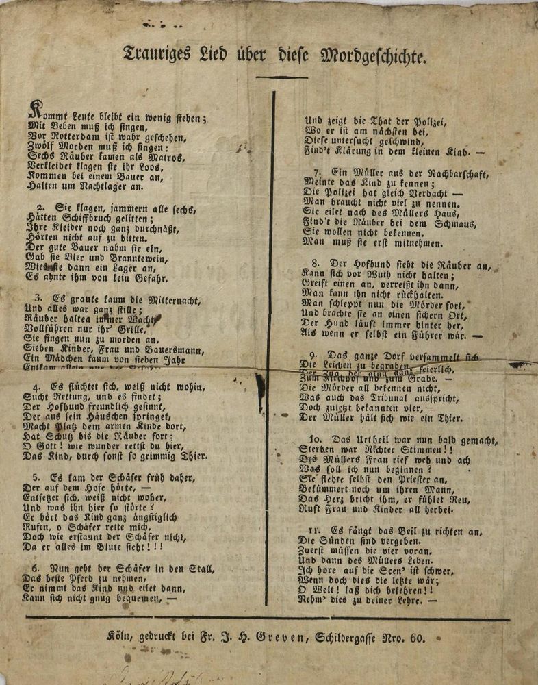 Große Abbildung Nr.2: 134-461 Flugblatt.: (Juridica und Kriminologie)