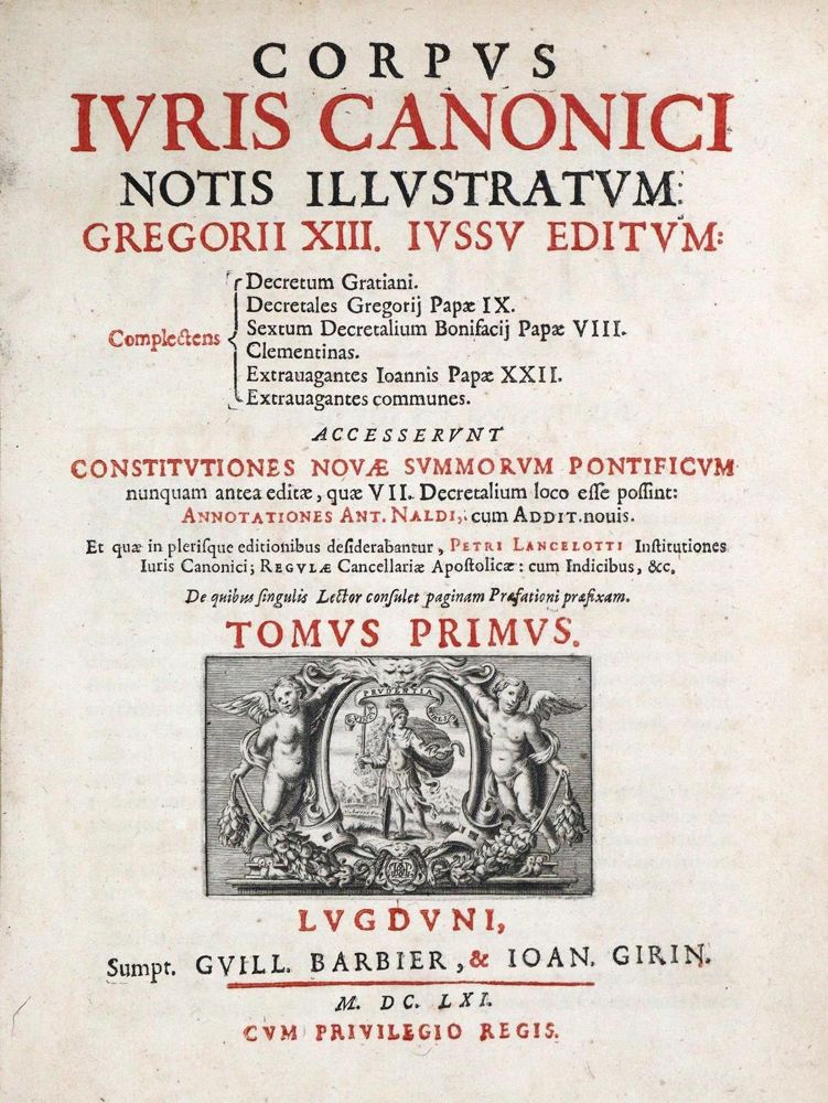 Große Abbildung Nr.1: 134-463 Gregorius XIII, Papst.: (Juridica und Kriminologie)