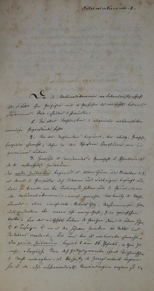 Große Abbildung Nr.1: 134-465 Vorlesungsabschriften.: (Juridica und Kriminologie, Handschriften)
