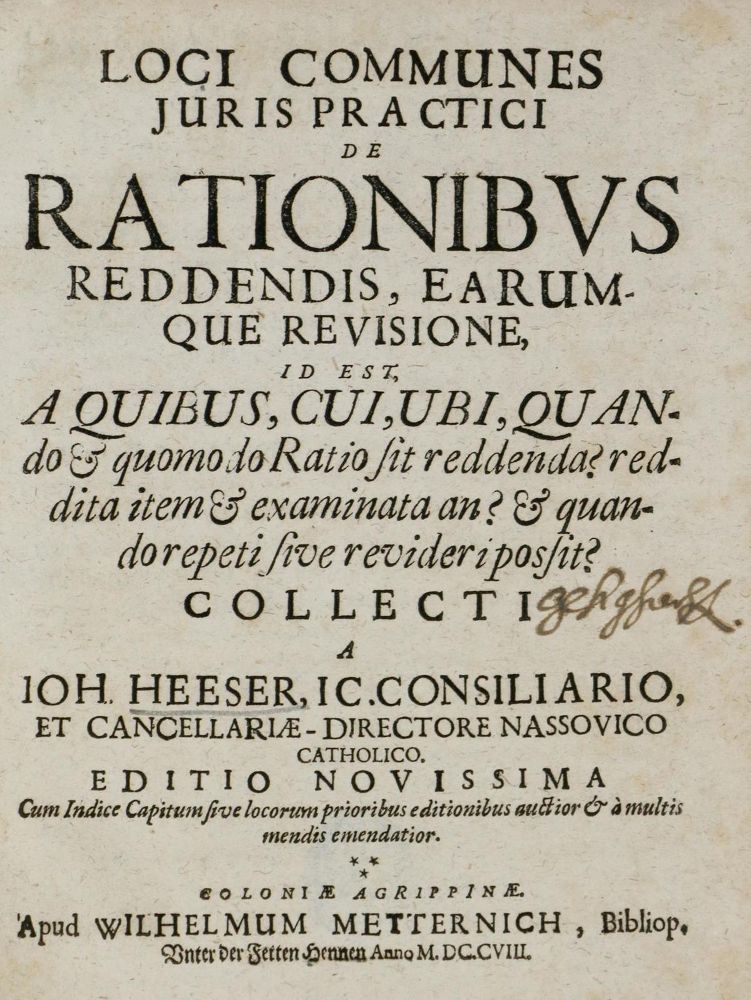 Große Abbildung Nr.1: 134-466 Heeser,J.: (Juridica und Kriminologie)