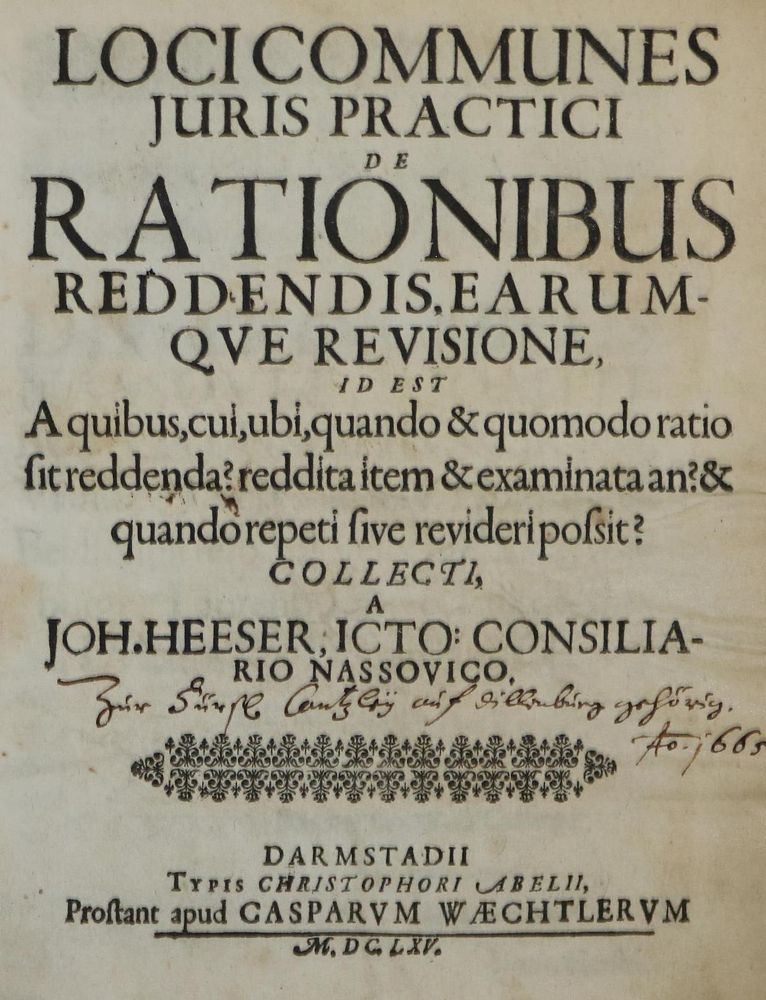 Große Abbildung Nr.1: 134-467 Heeser,J.: (Juridica und Kriminologie)