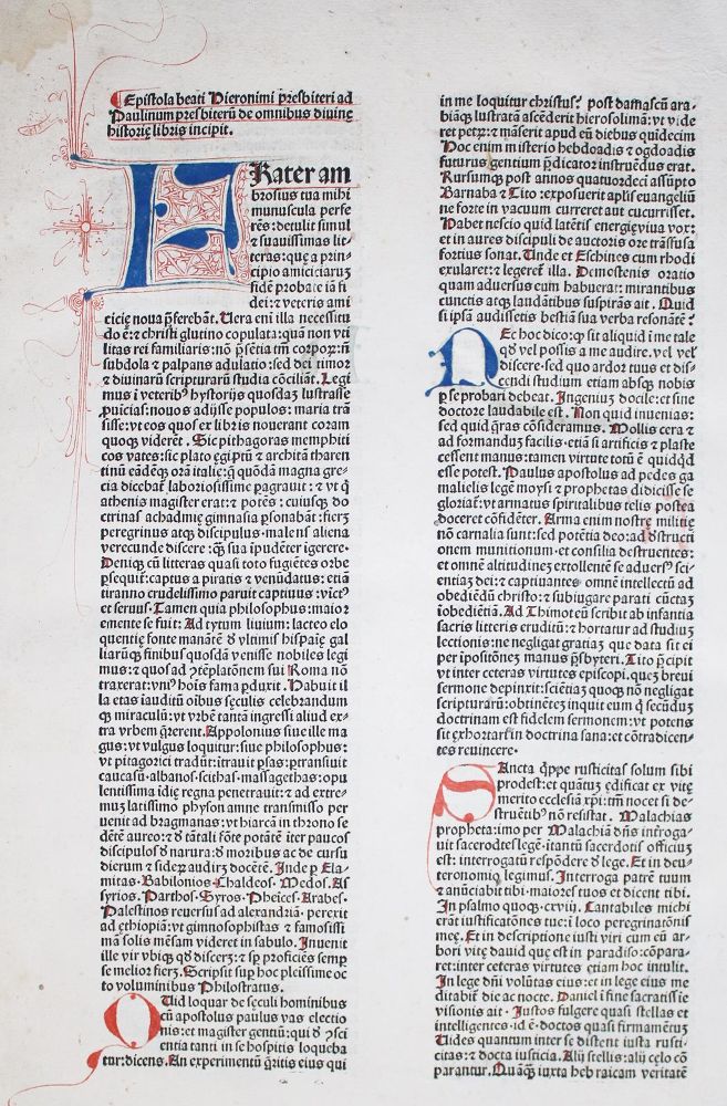 Große Abbildung Nr.3: 134-48 [Biblia latina: (Alte Drucke, Handschriften und Theologie)