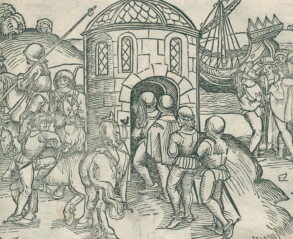 Große Abbildung Nr.2: 134-52 [Boccaccio, Giovanni. Il Filocolo, deutsch:]: (Alte Drucke, Handschriften und Theologie)