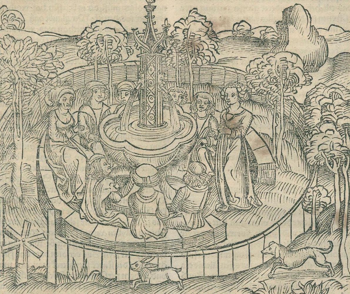 Große Abbildung Nr.3: 134-52 [Boccaccio, Giovanni. Il Filocolo, deutsch:]: (Alte Drucke, Handschriften und Theologie)