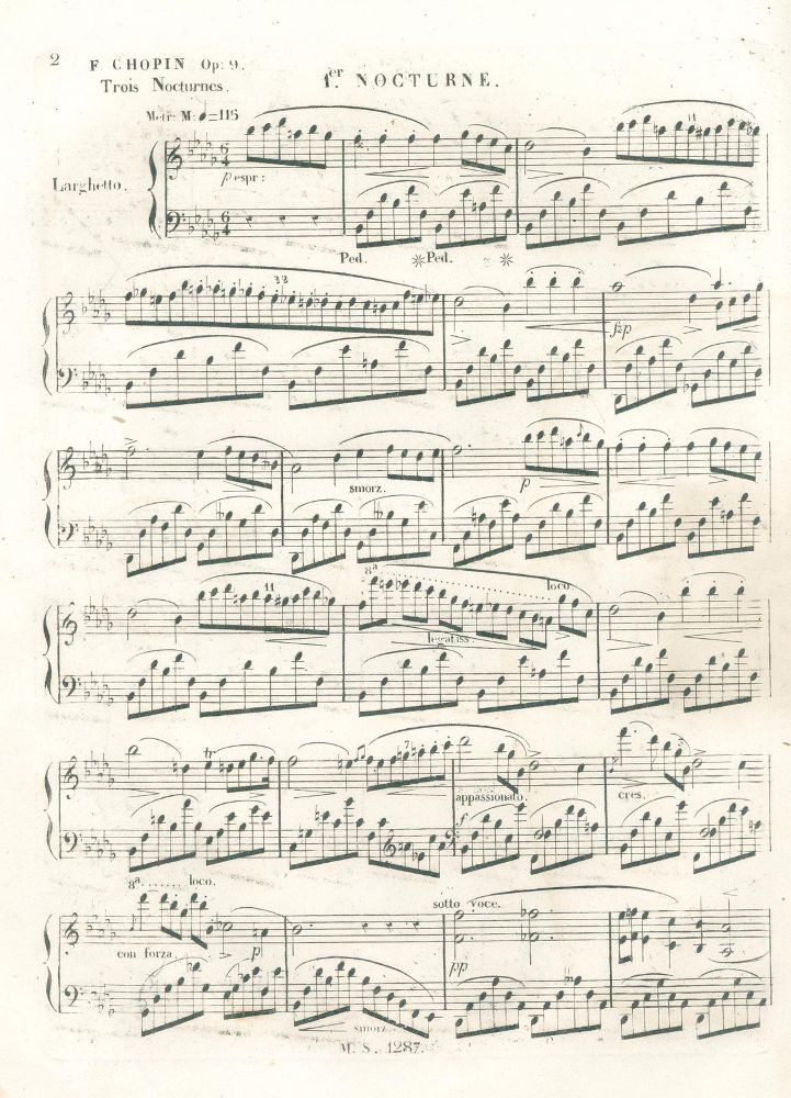 Große Abbildung Nr.1: 134-531 Chopin,F.: (Musik)