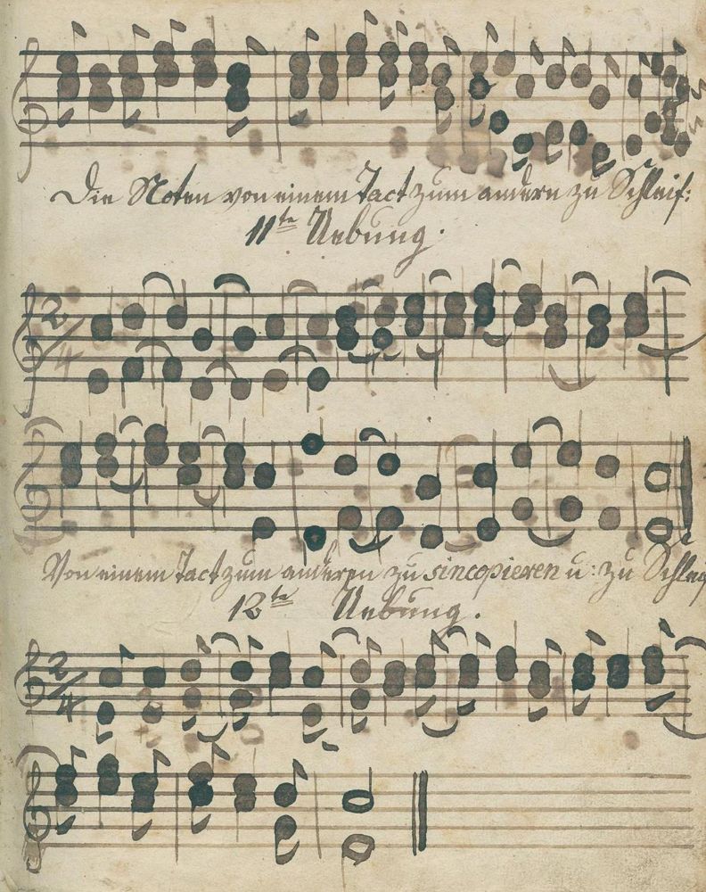 Große Abbildung Nr.1: 134-536 Liederbuch.: (Musik, Handschriften)