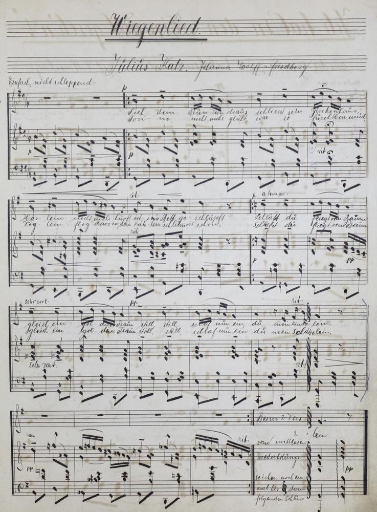 Große Abbildung Nr.1: 134-540 Konvolut: (Musik)