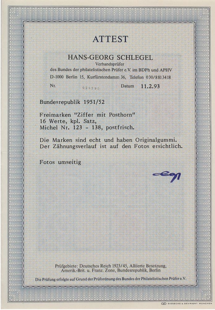 Große Abbildung Nr.1: 134-561 BRD: (Philatelie)