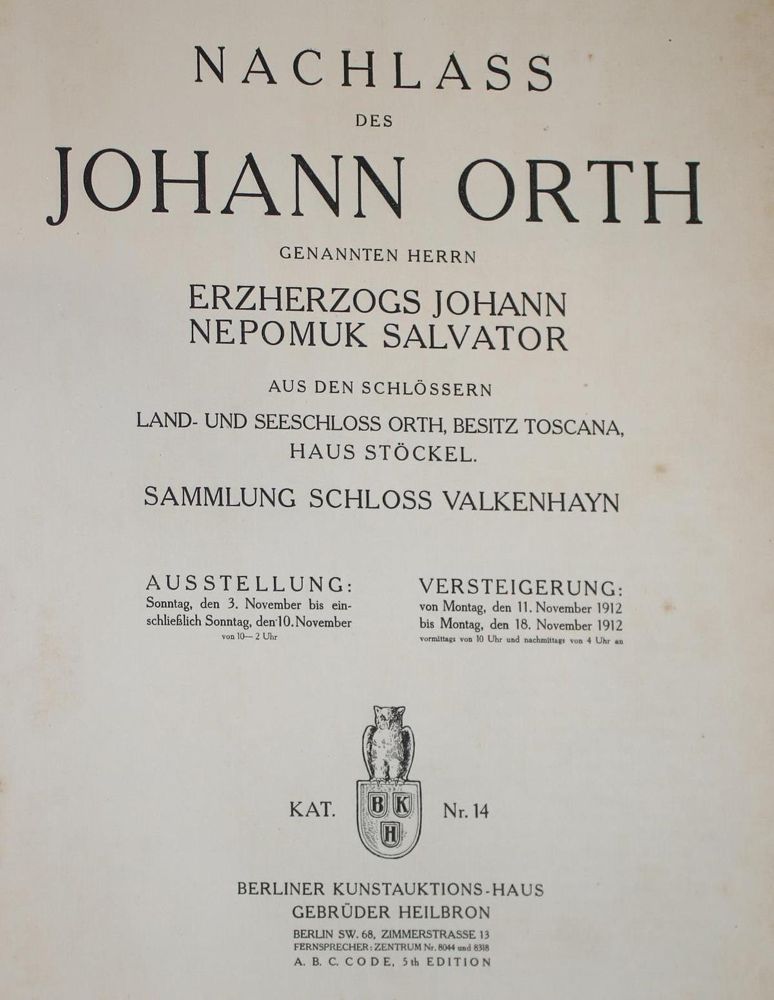 Große Abbildung Nr.11: 134-569 Rückgänge: (Varia)